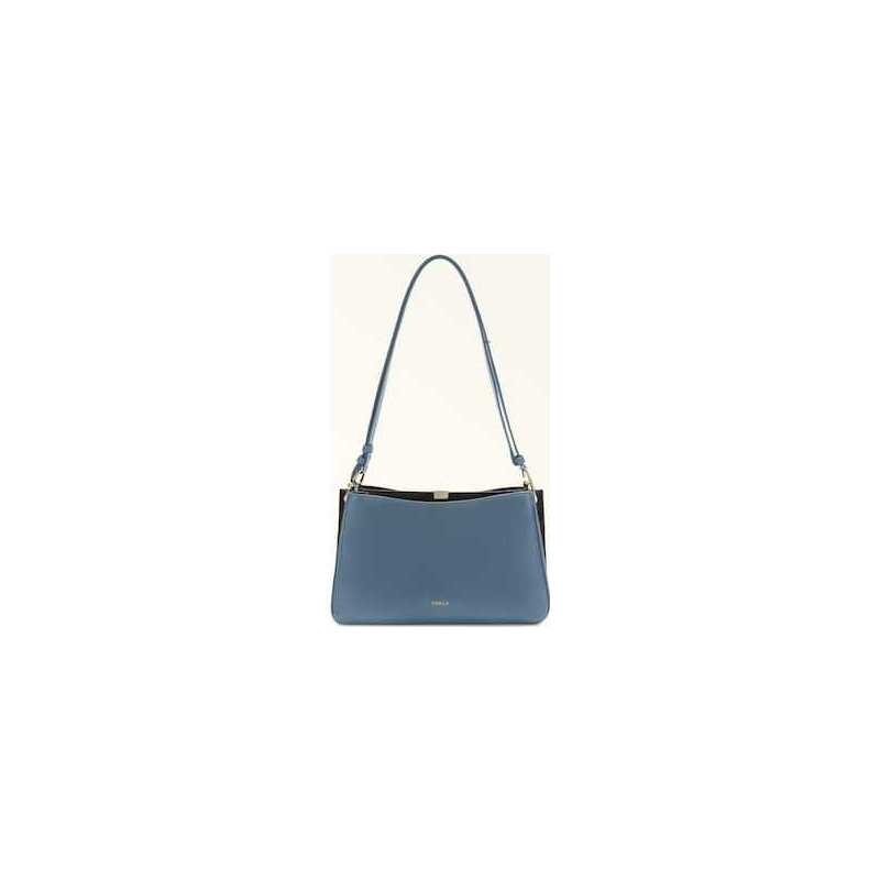 Crossbody M GRIGIO BLU+NERO Furla Agata | Furla IT