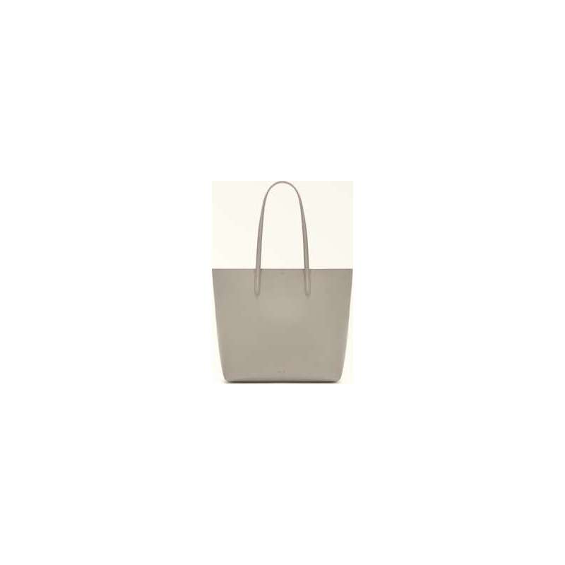 Tote M VANIGLIA+URBAN GRAY int. Furla Ella | Furla IT