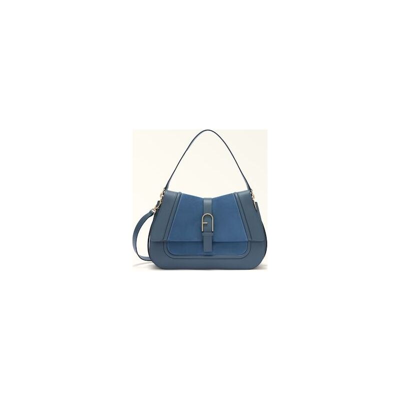 Top Handle L TONI GRIGIO BLU Furla Flow | Furla IT