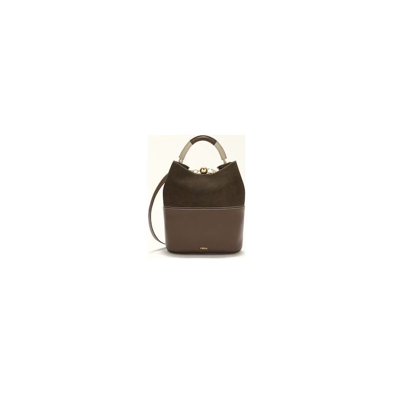 Bucket Bag S ESPRESSO+BROWN Furla Sfera | Furla IT