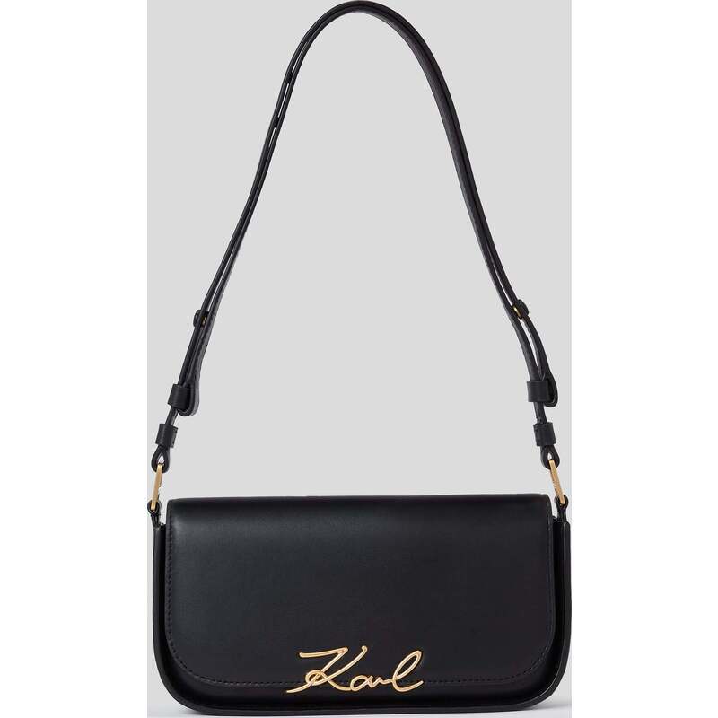 K/SIGNATURE TWO-WAY CROSSBODY BAG