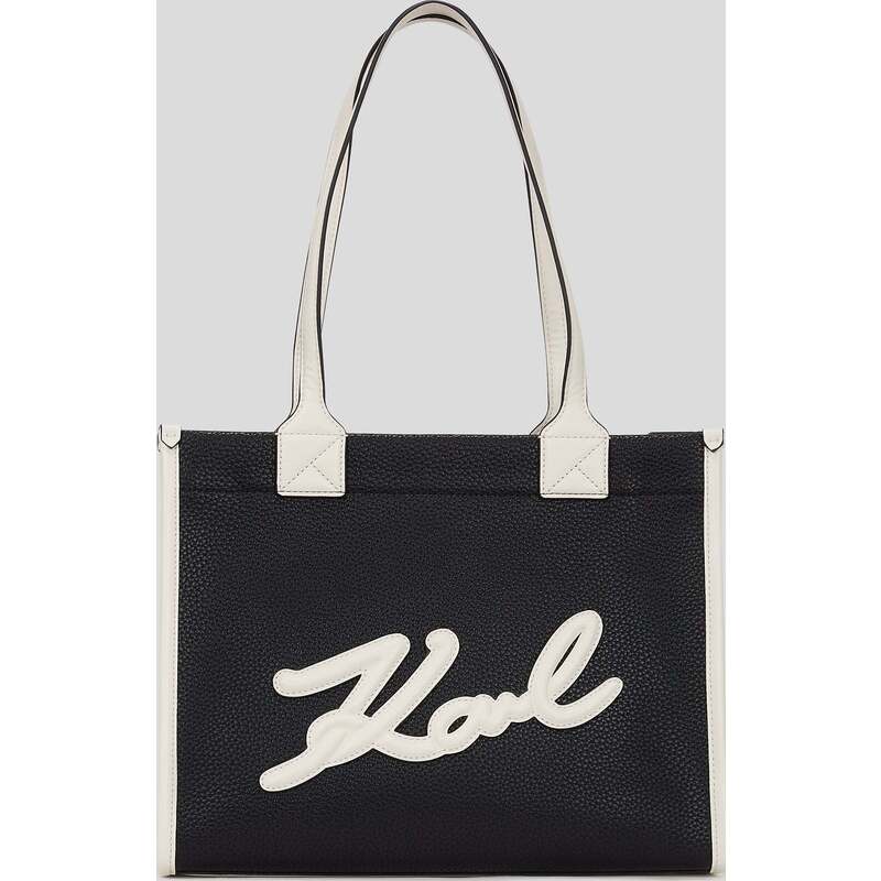 K/SKUARE GRAINY MEDIUM TOTE BAG