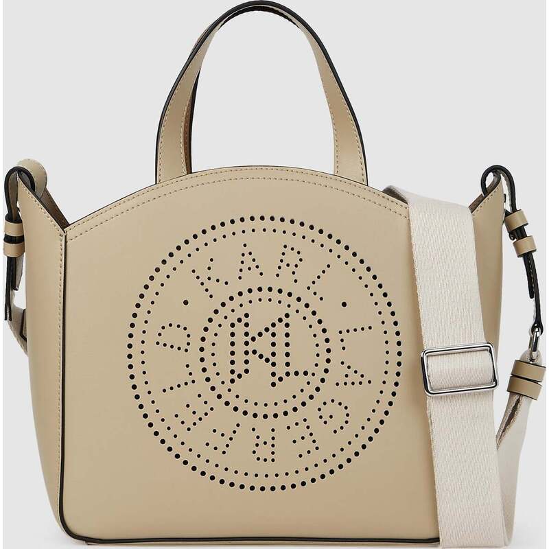 K/CIRCLE PERFORATED SMALL TOTE BAG
