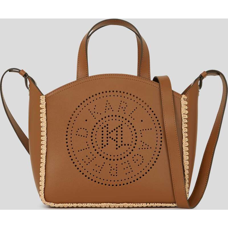 K/CIRCLE PERFORATED SMALL TOTE BAG