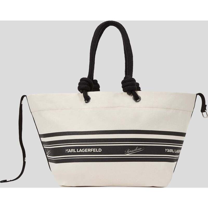 KL X BORSALINO BEACH TOTE BAG