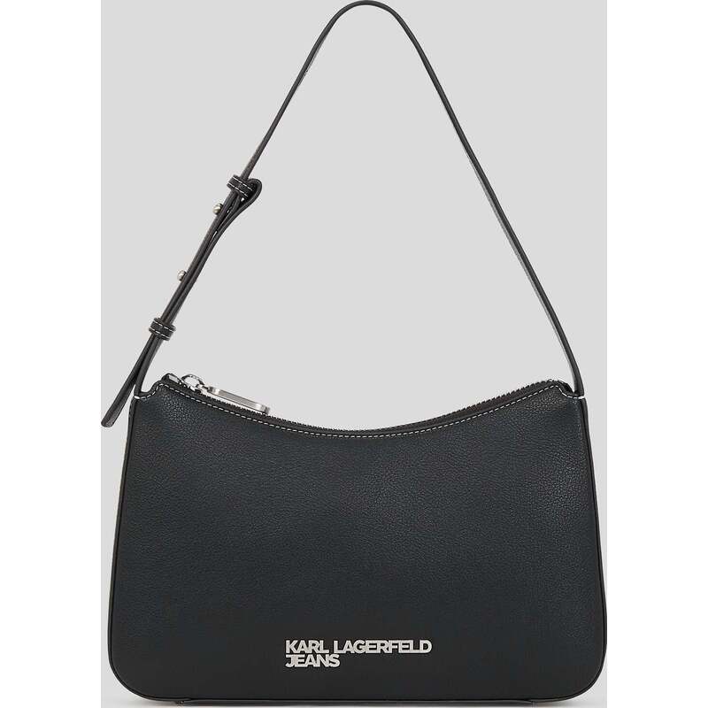 METAL LOGO SHOULDER BAG