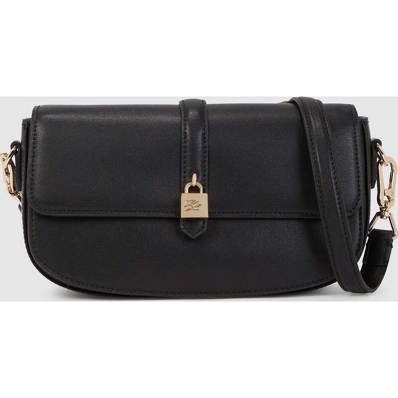 K/AUTOGRAPH PADLOCK SHOULDER BAG