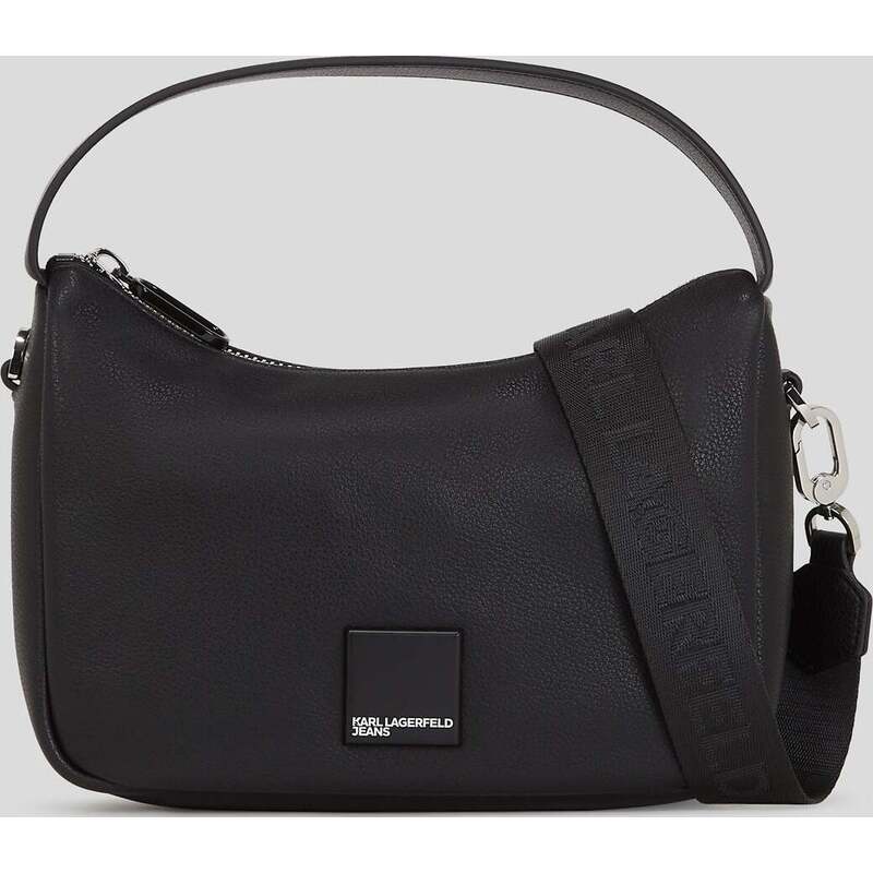 KLJ BOX LOGO SOFT MINI HOBO BAG