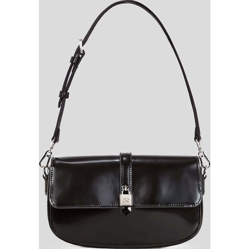 K/AUTOGRAPH PADLOCK SHOULDER BAG
