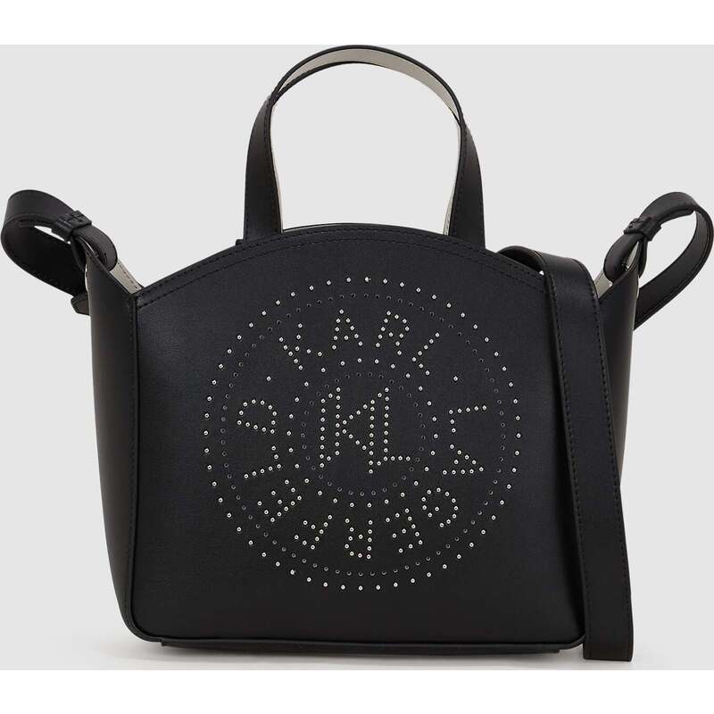 K/Circle small studded tote bag