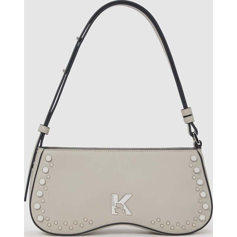 Sunglasses studded shoulder bag