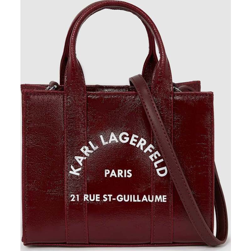 Rue St-Guillaume mini coated tote bag