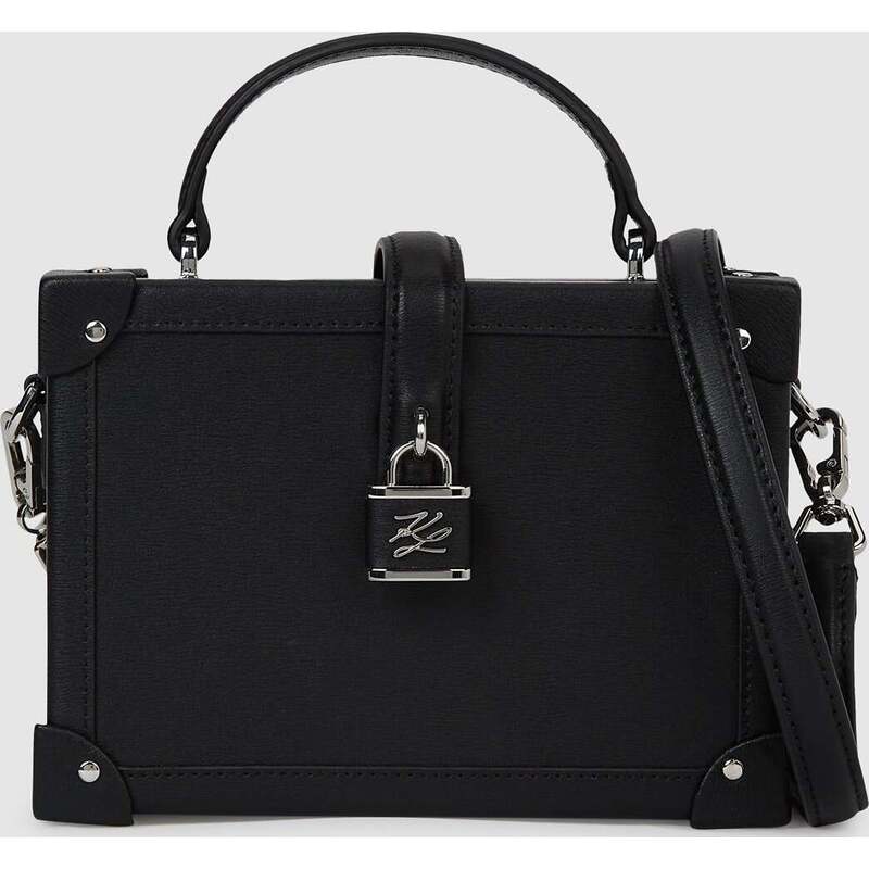 K/Autograph padlock trunk bag