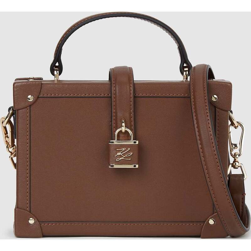 K/Autograph padlock trunk bag