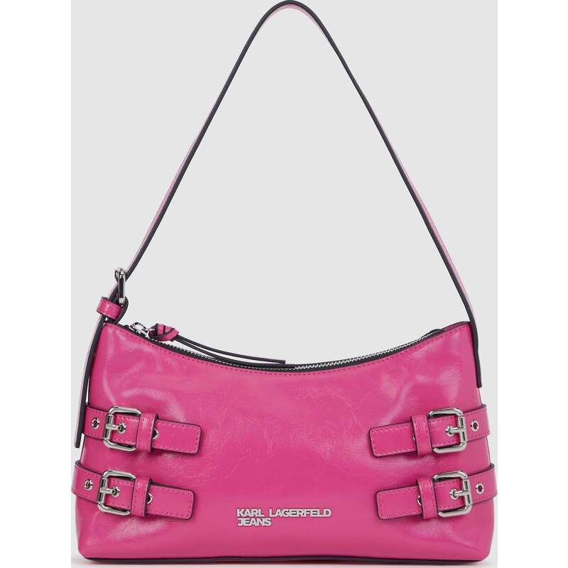 Buckle shoulder bag