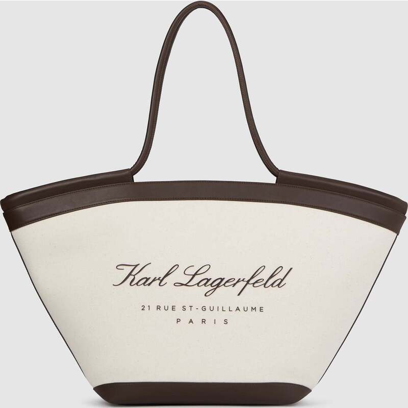 Hotel Karl large beach tote bag