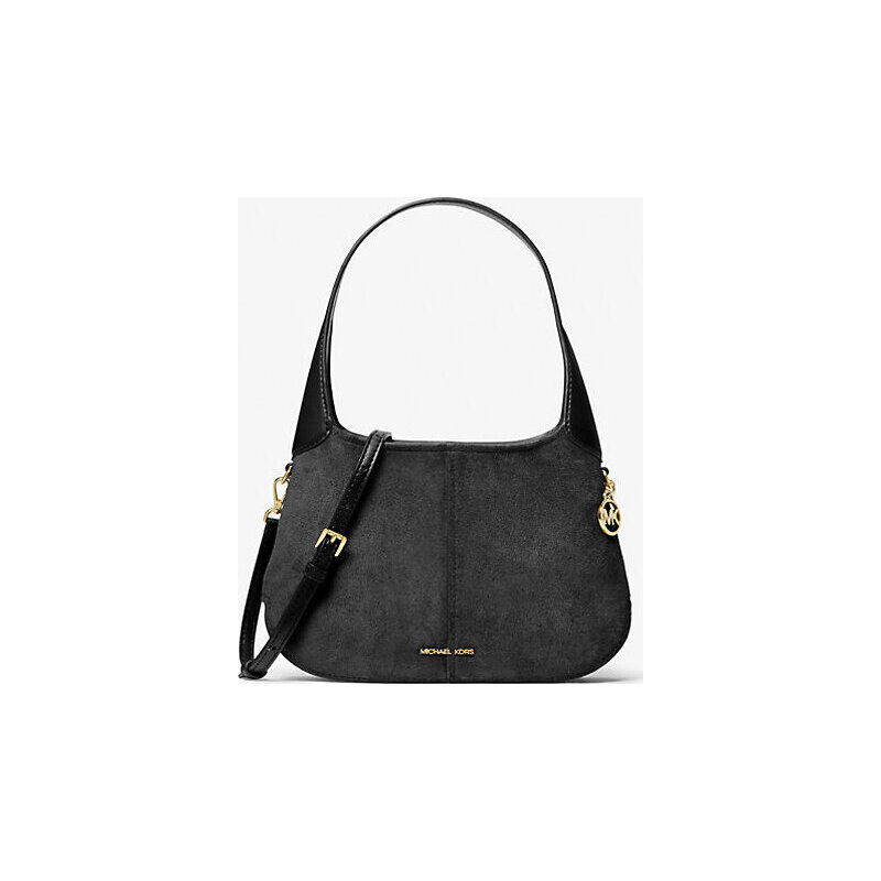 Alice Small Suede Shoulder Bag