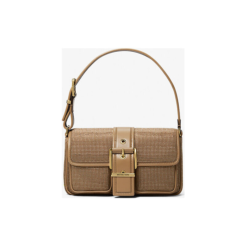 Colby Medium Embellished Suede Shoulder Bag