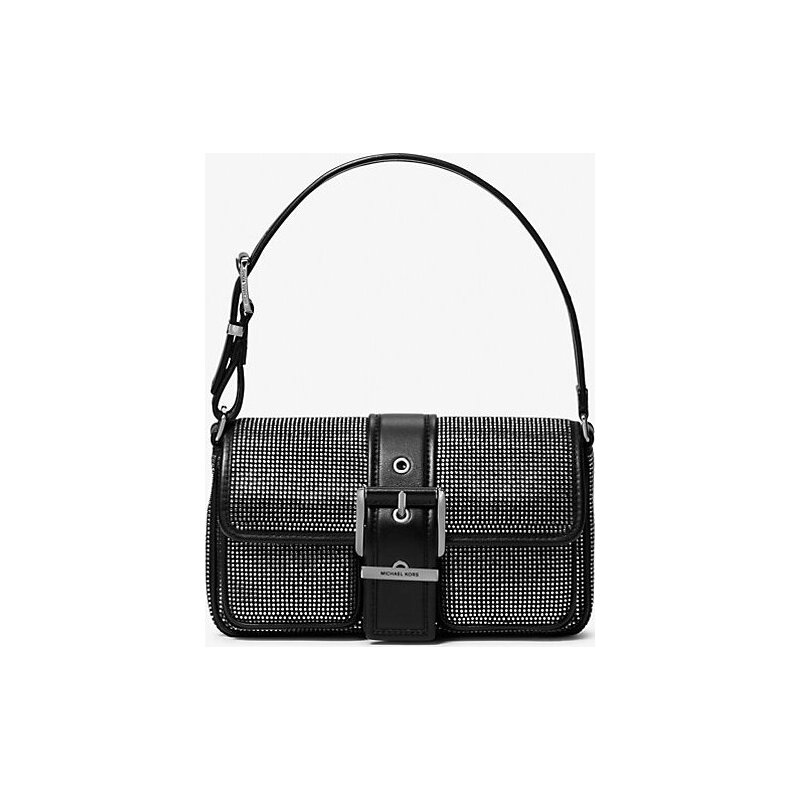 Colby Medium Embellished Suede Shoulder Bag