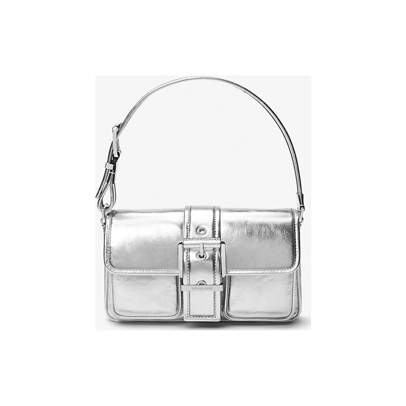 Colby Medium Metallic Leather Shoulder Bag