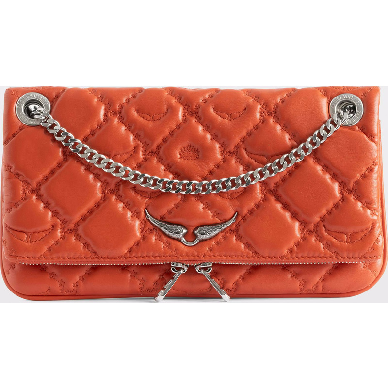Rock II Quilted Monogram Clutch
