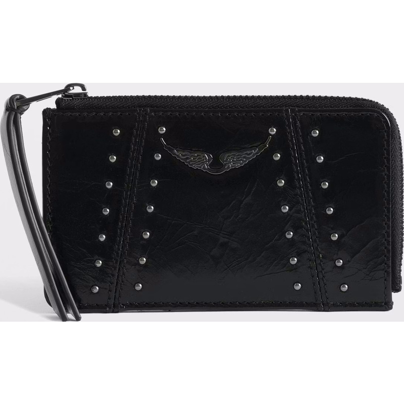 ZV Card Vintage Patent Studs Cardholder