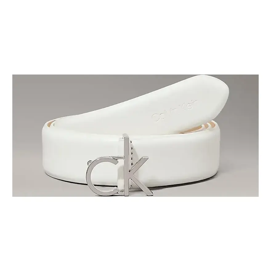 Ceinture en cuir avec logo