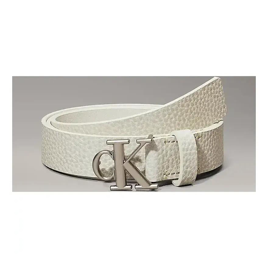 Ceinture en cuir avec logo