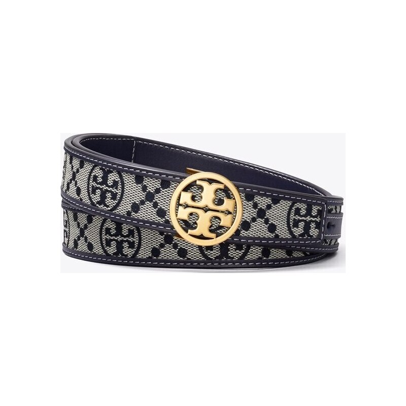 Ceinture Miller T Monogram 2,5 cm in blue, size XXS