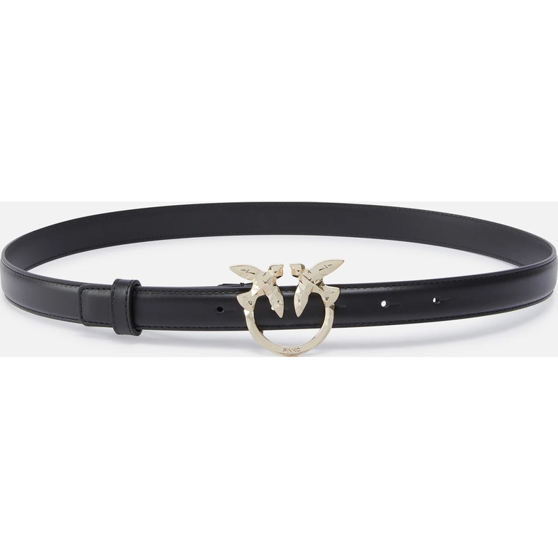 Ceinture Fine En Cuir 2 Cm Boucle Oiseaux Pinko Galleria