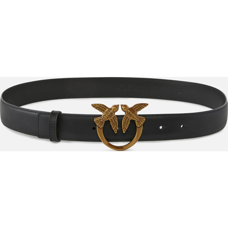 Ceinture Love Birds en cuir 3cm